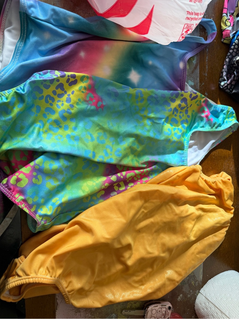 Girls leotards size medium